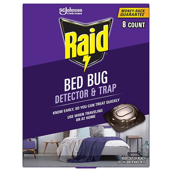 Bed Bug Trap, 8 count, Indoor Only, PK6