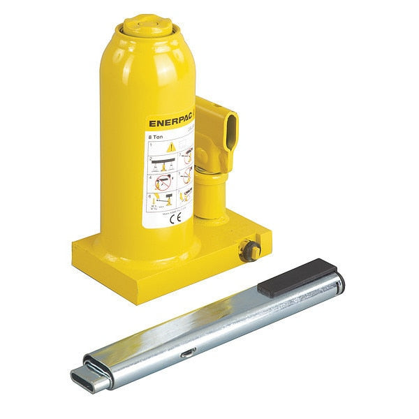 GBJ008A, 8 Ton, 5.91 in Stroke, Hydraulic Industrial Bottle Jack