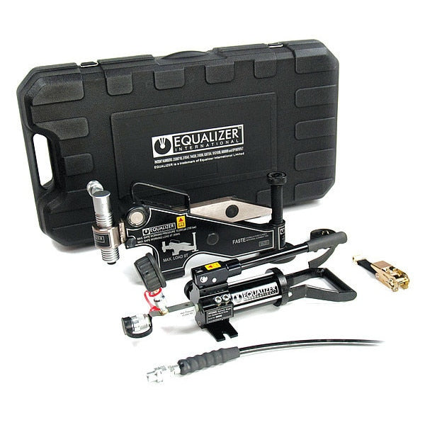 FA9TESTD, 10.1 Ton, Hydraulic Flange Alignment Tool Set with Cylinder and Hand Pump