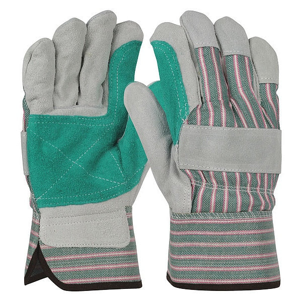 Leather Gloves, L, Gunn Cut, PR, PK12