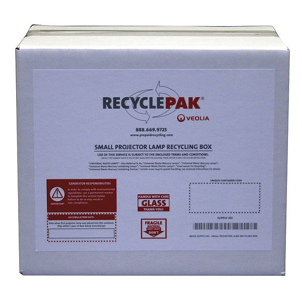 Small Projector Lamp Recycling Box, 9