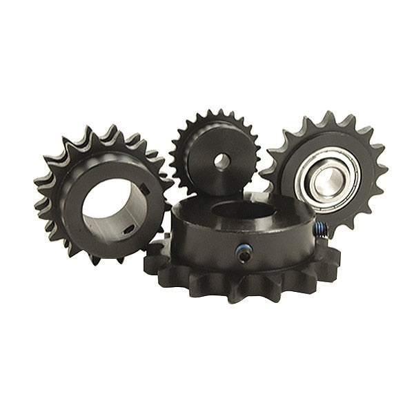 Stock Plain Bore Bore Roller Chain Sprocket, 50 Chain Size, 15 # of Teeth