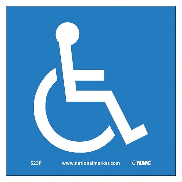 Ada Location Marker Handicapped Sign, S23P