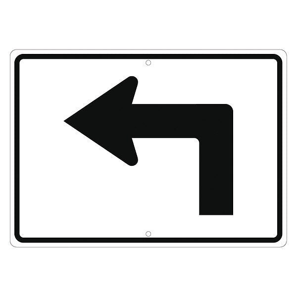 Advance Turn Arrow Left Sign, TM500K