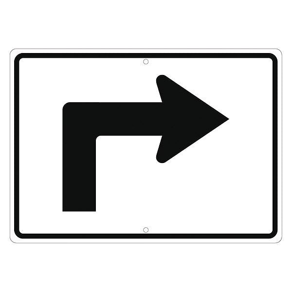 Advance Turn Arrow Right Sign, TM501K