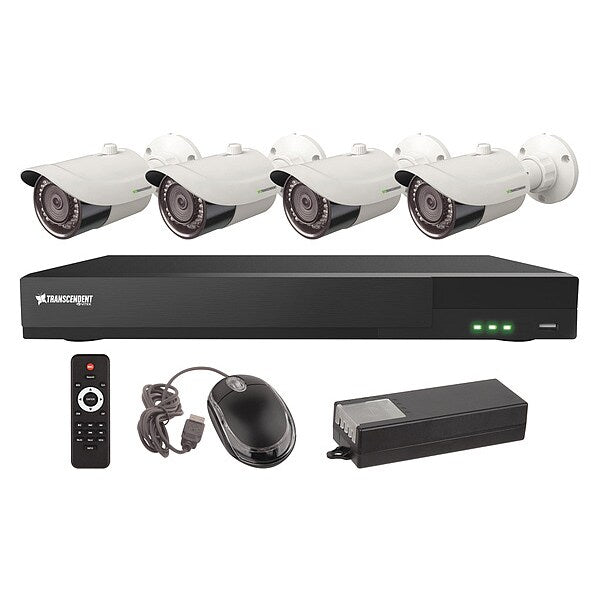 Video Surveillance System, 20TB, 12VDC, TVI