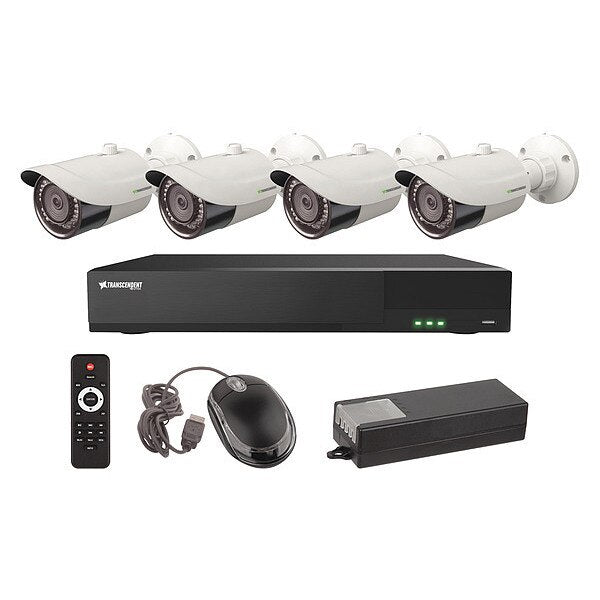 Surveillance Systems, 12VDC, 4 Chan, TVI