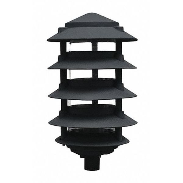Pagoda Light, D5550, B, Aluminum, 5 Tier