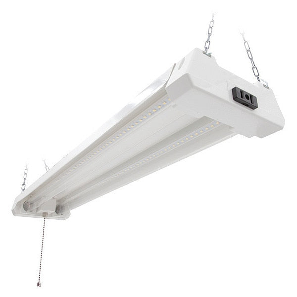 Utility Shp Lght, LED, Clear, 2500 lm, 2 ft.