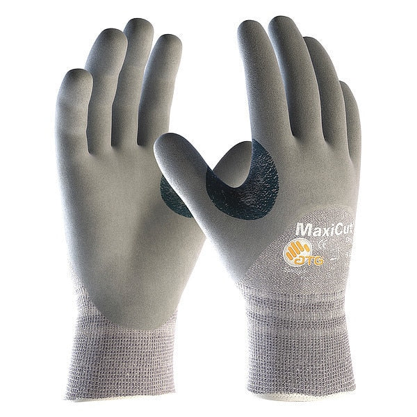 Cut Resistant Coated Gloves, A4 Cut Level, Nitrile, XS, 1 PR