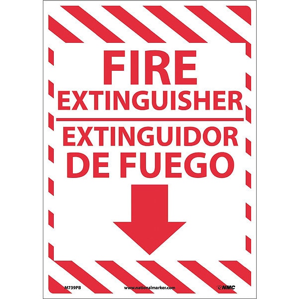 Fire Extinguisher Sign - Bilingual