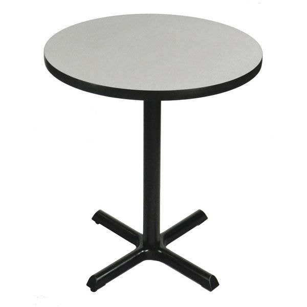 Standing Height CafÃ© Bistro and Breakroom Pedestal Table, 42