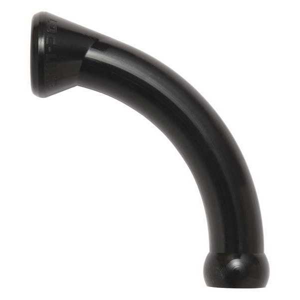 Extended Elbows, Black, 1/4