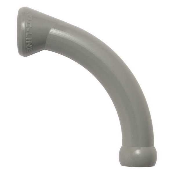 Extended Elbows, Gray, 1/4
