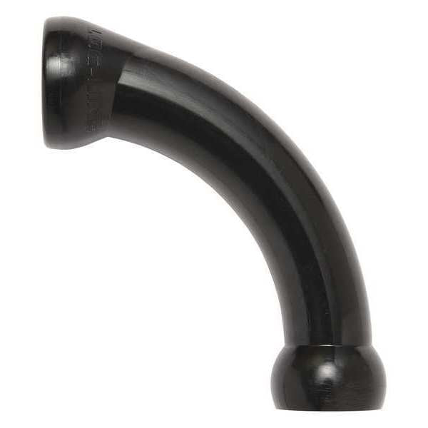 Extended Elbows, Black, 1/2