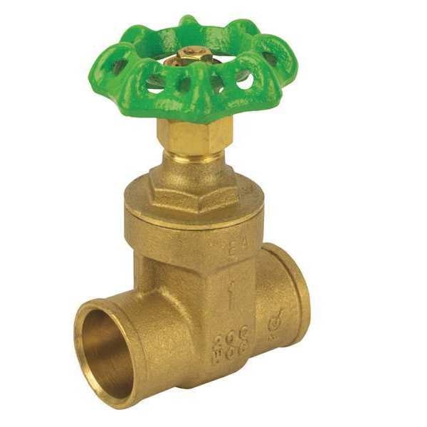 LF Brass Gate Valve, CXC, 11/2