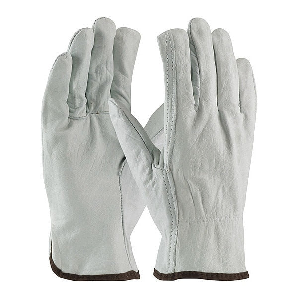 Unlined Leather Drivers Gloves, M, PK12