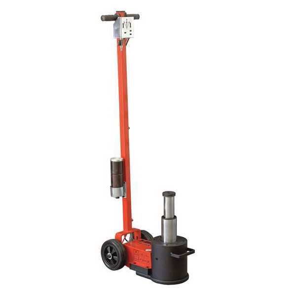 Air/Hydraulic Jack, 2 Stage, 44/22 tons, Features: Min. Height 8.54