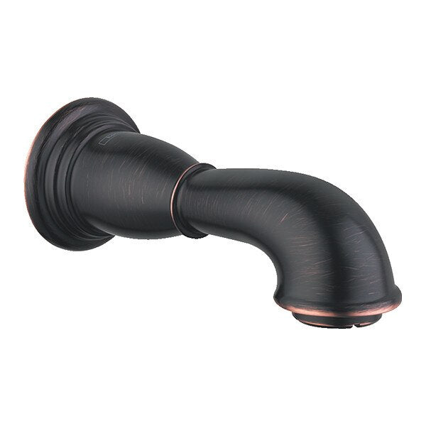 C Tub Spout Wall Mounted, Rubbed Bronze