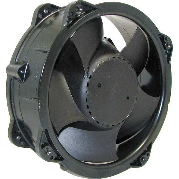 Axial Fan, Round, 115V AC, 1 Phase, 544 cfm, 232mm W.