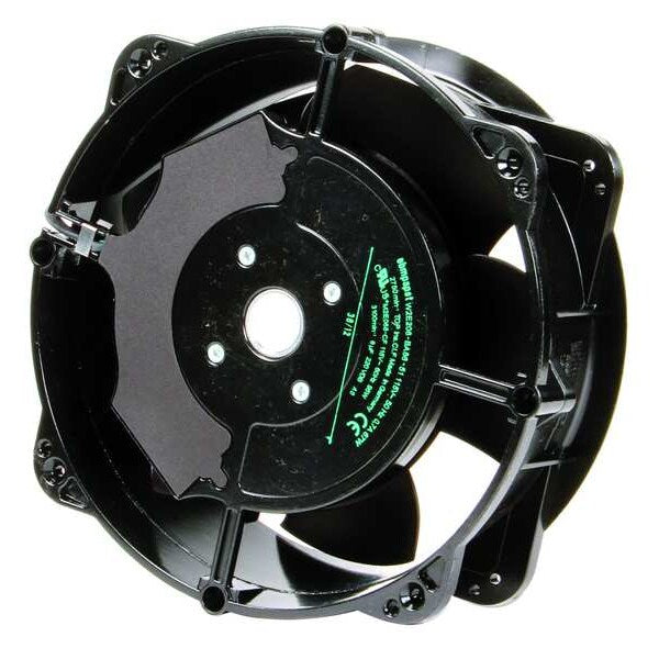 Axial Fan, Round, 115V AC, 1 Phase, 544 cfm, 232mm W.