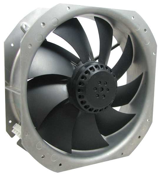 Standard Square Axial Fan, Square, 115V AC, 1 Phase, 1100 cfm