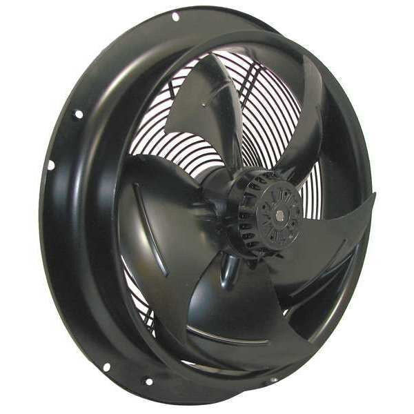 Standard Round Axial Fan, Round, 115V AC, 1 Phase, 1710 cfm, 397mm W.