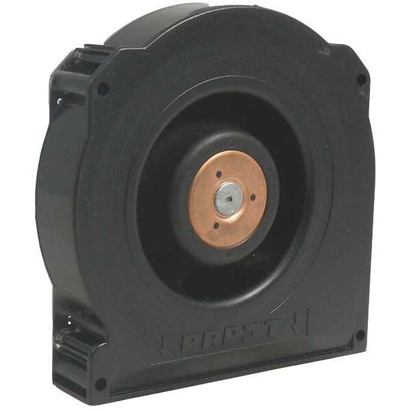 Compact Blower, Round, 12V DC, 37.7 cfm cfm, 5 in W.