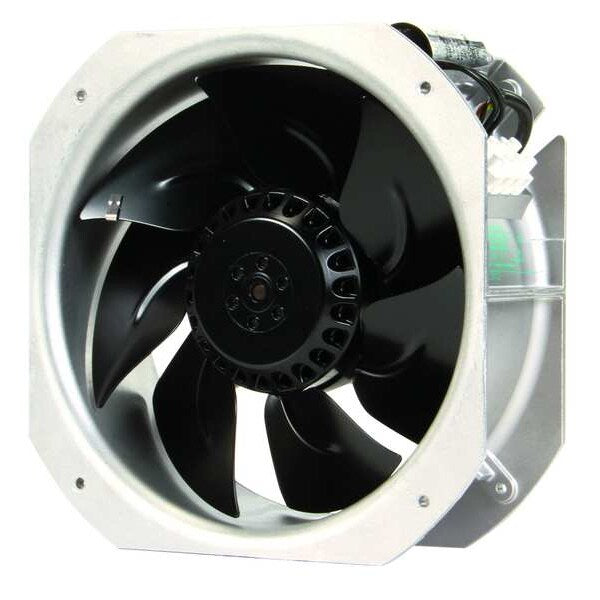 Axial Fan, Square, 115V AC, 1 Phase, 606 cfm, 8 7/8 in W.
