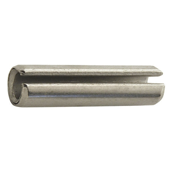 Spring Pin, Slot, 1/4x1 3/8 L, Pk50