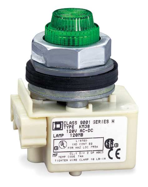 Pilot Light, No Lens, Incandescent