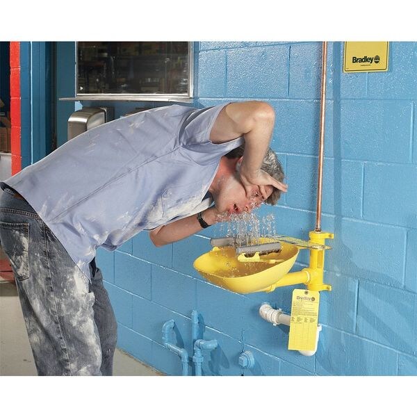 Wall Mounted Eyewash Station Plastic