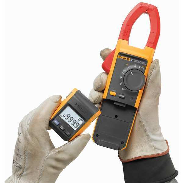 Clamp Meter, Backlit LCD, 999.9 A A, 1.4 in (36 mm) Jaw Capacity