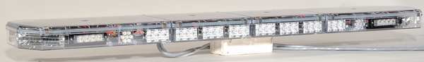 Low Pro Lightbar, LED, Amber, Perm, 58 In