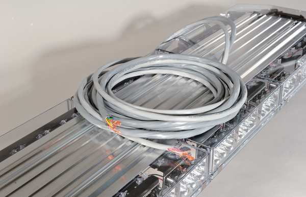 Low Pro Lightbar, LED, Amber, Perm, 58 In