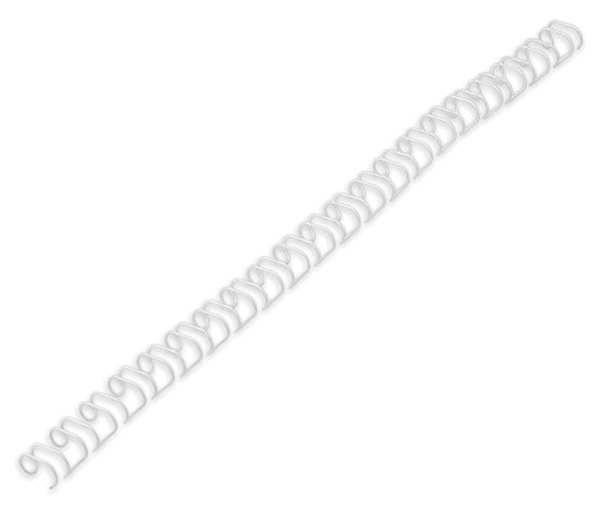 Binding Spines, Wire, 3/8in, Silver, PK100