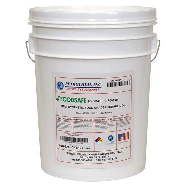 5 gal Hydraulic Oil Pail 100 ISO Viscosity, 30 SAE
