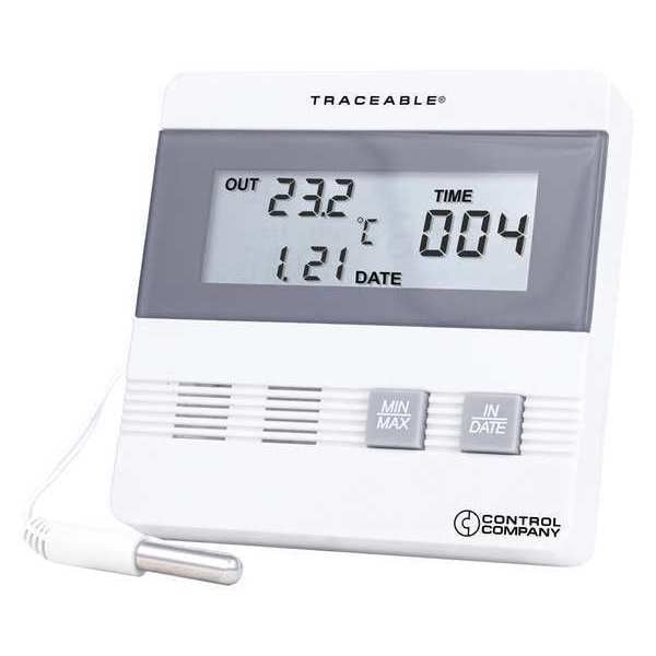 Digital Thermometer, -40 Degrees to 176 Degrees F for Wall or Desk Use