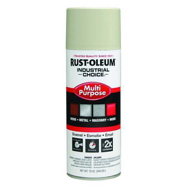 Spray Paint, Almond, Gloss, 12 oz