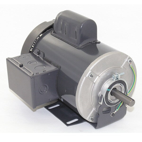 Capacitor-Start General Purpose Motor, 3/4 HP, 115/230V AC Voltage, 56 Frame, 1,725 Nameplate RPM