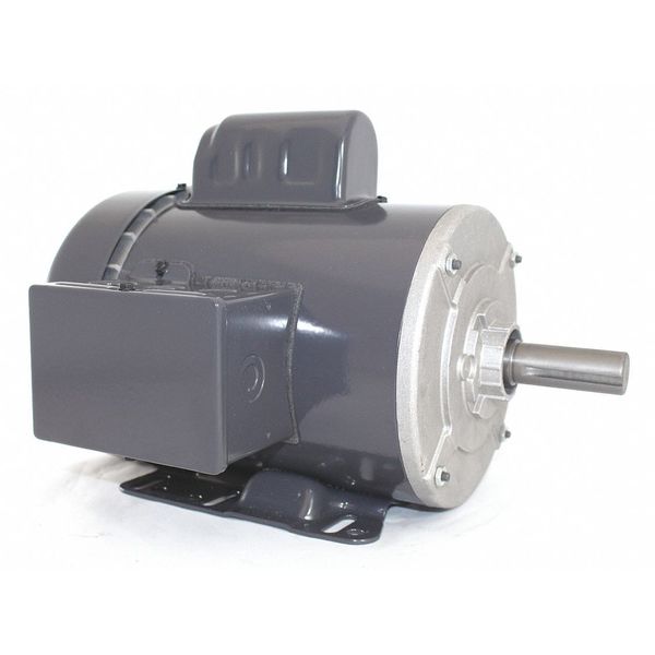 Capacitor-Start General Purpose Motor, 1 HP, 115/208-230V AC Voltage, 143T Frame