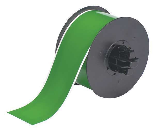 Tape, Green, Labels/Roll: Continuous