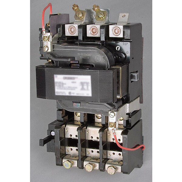 Nonreversing NEMA Magnetic Motor Starter, No Enclosure NEMA Rating, 240V AC, 3 Poles, 1NO
