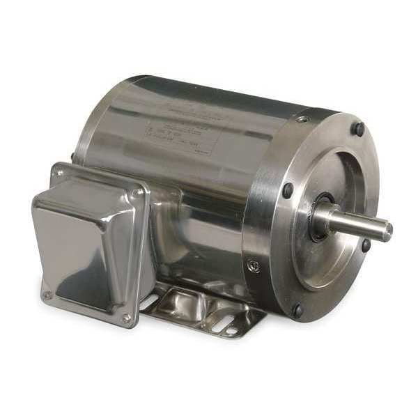 Washdown Motor, 3 Ph, TENV, 3/4 HP, 1745 rpm