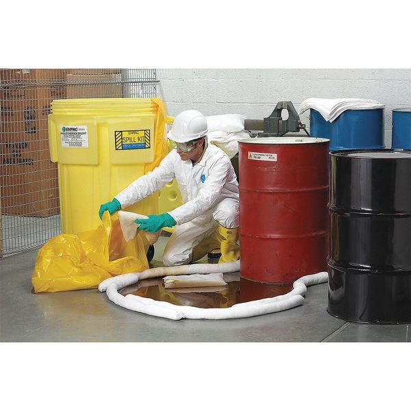 Spill Kit Refill, Chem/Hazmat, Brown