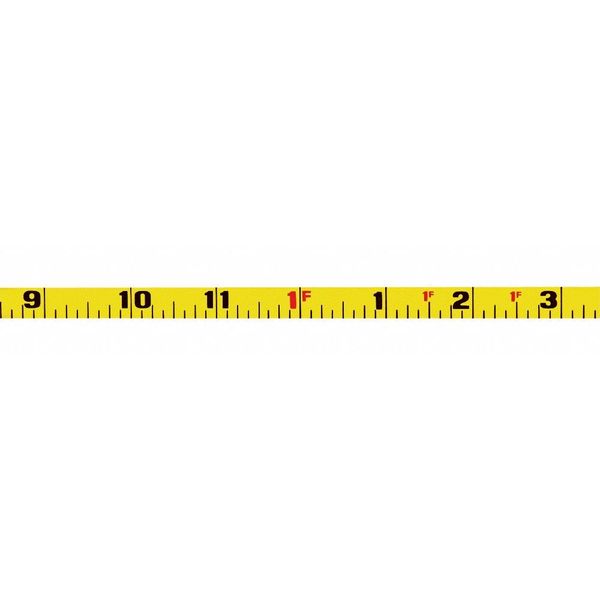 100 ft/30m Tape Measure, 3/8 in Blade