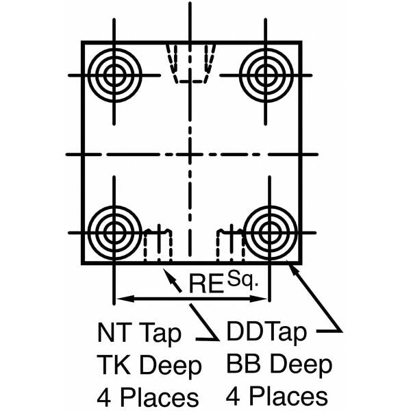 Air Cylinder, 1 1/2 in Bore, 2 in Stroke, ISO Double Acting