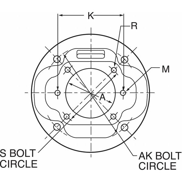 Pump/Motor Adapter, SAE A, 56C-145TC