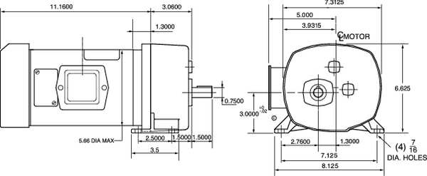 DC Gearmotor, 1,112.0 in-lb Max. Torque, 20 RPM Nameplate RPM, 90V DC Voltage