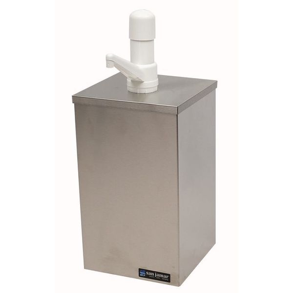 Condiment Pump with Box, 7 3/4x12 1/2